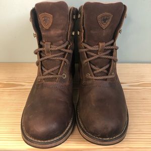 ARIAT Waterproof Work Boots Size 10